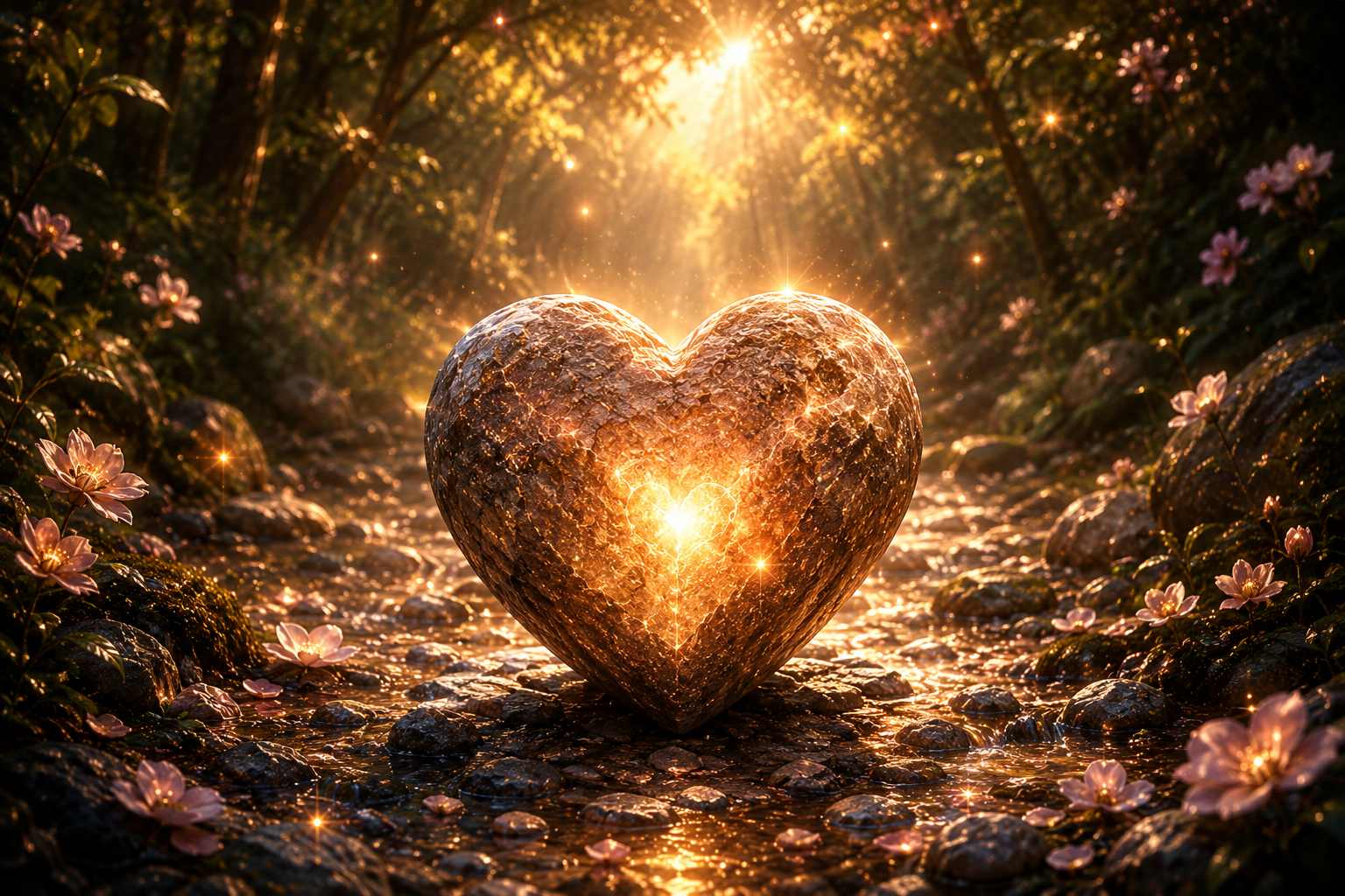 Discovering Heart-Shaped Rocks: Messages of Love from the Universe