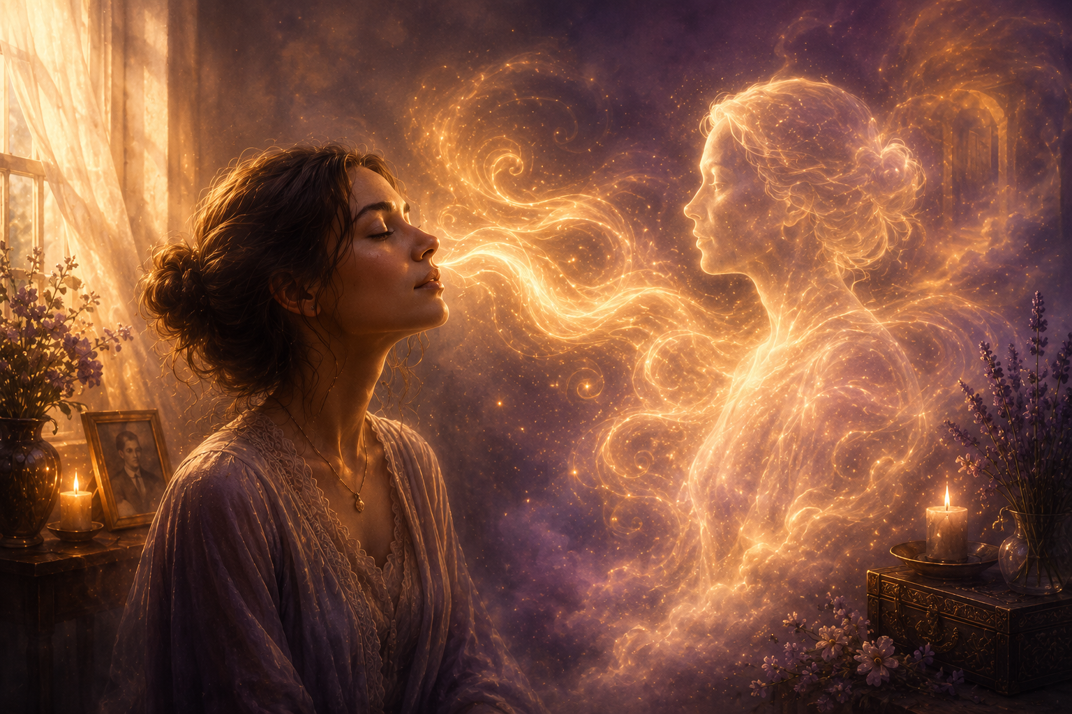 The Spiritual Meaning Behind Smelling Someone Who Isn't Present